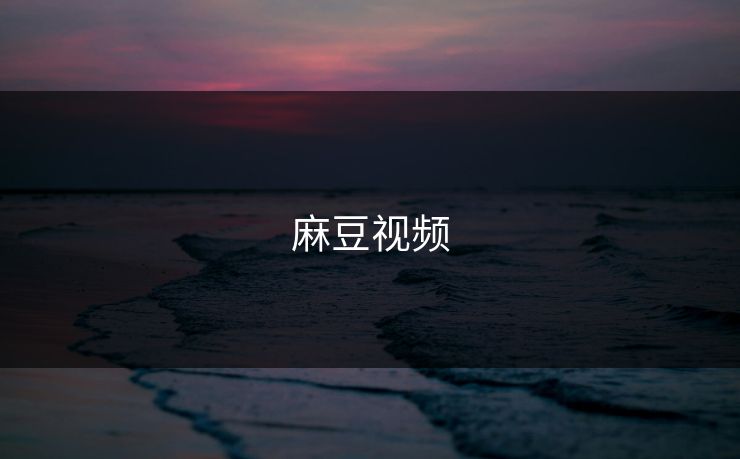 麻豆视频