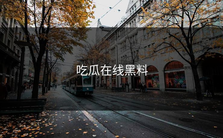 吃瓜在线黑料